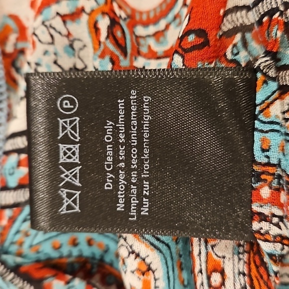 💕RACHEL ZOE💕 Violet Peasant Neck Tie Blouse in Parrot & Bright Red 6 - Picture 16 of 16